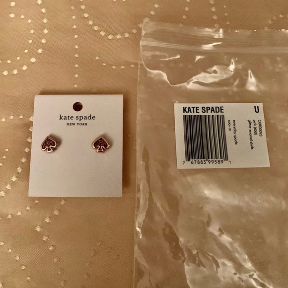 Kate Spade Glitter Enamel Studs - Picture 5 of 7